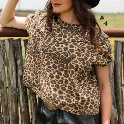 z   On The Prowl Leopard Top